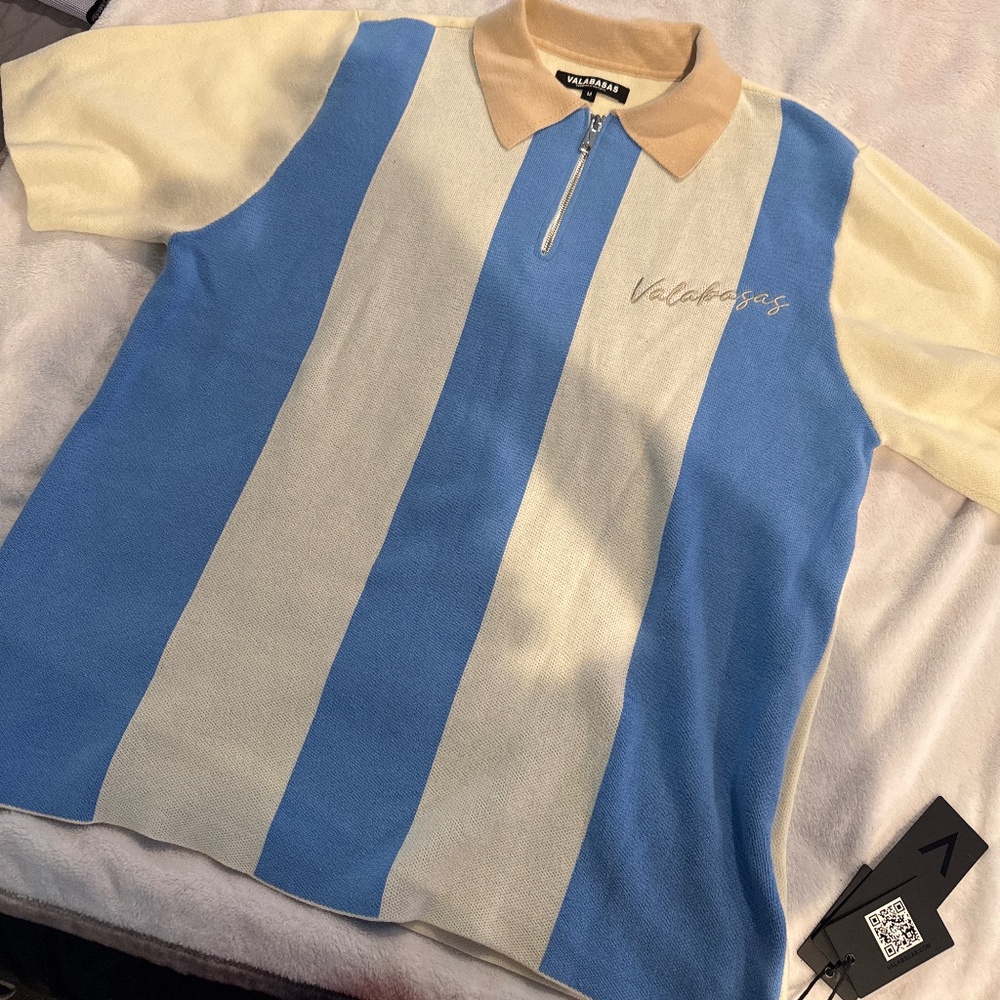 Short sleeve quarter zip